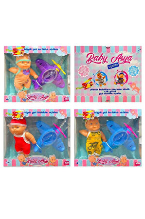 ASYA BABY 7002 ASYA BEBEK UÇAKLI 3+