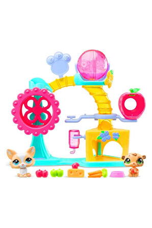 SEÇTİM ALDIM LİTTLEST PET SHOP MİNİŞLER 519 EĞLENCE FABRİKASI OYUN SETİ 2 Lİ MİNİŞ