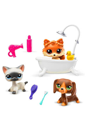 Seçtim Aldım Minişler 638 S3 Bakım Zamanı Spa Oyun Seti 3 Lü Miniş Figür 4