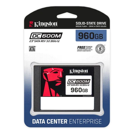KINGSTON DC600M 960GB 2.5" Sata 3 Sunucu SSD