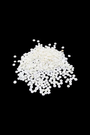 5 mm Beyaz Ortadan Delikli Sedef Düğme (250 Adet)