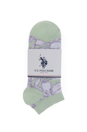 U.S. Polo Assn. Kadın 5'Lü Patik Çorap Sedoli