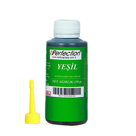 Perfection CHEF Sıvı Su Bazlı Likit Gıda Boyası YEŞİL 150 gr.