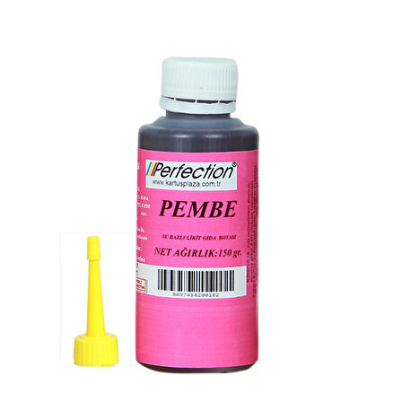 Perfection CHEF Sıvı Su Bazlı Likit Gıda Boyası PEMBE 150 gr.