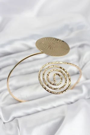 Pazu Bileklik Gold Renk Pirinç Bohem Tarz Model TJ-BB8566