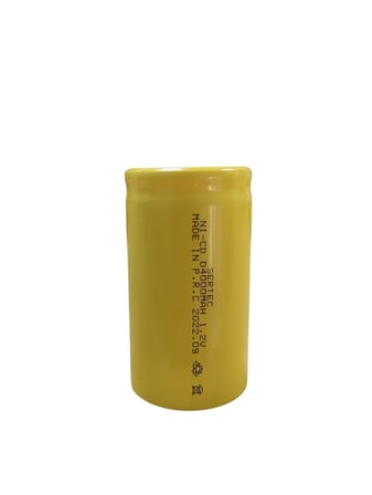 1.2V 4000 Mah - D Büyük Boy - Ni-CD Şarjlı Pil - (Başsız / Flat Head)