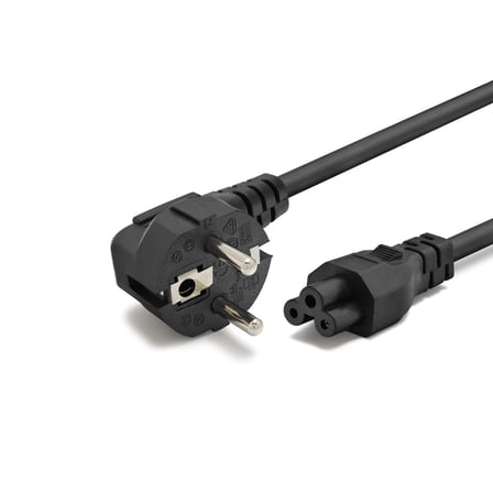 Yonca Güç Kablosu C5 3 Pin 0.75 Mm 500W 1.2 M Siyah HDX5524