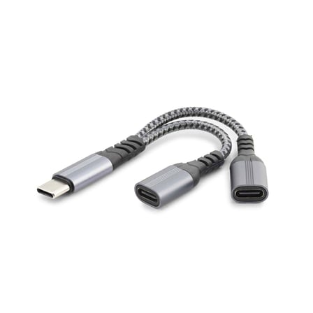 Type-c Şarj Ve Ses Ayırıcı Kablo 100W GJ017