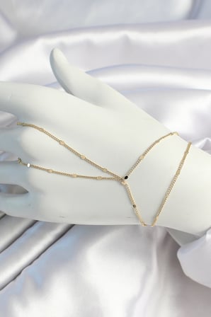 Pirinç Gold Renk Parçalı Ezme Şahmeran - TJ-SN639