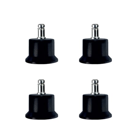 Bekleme Ayak Geçmeli Pimli - 50MM - Siyah 11MM HKS282 - 4 Adet