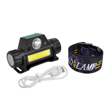 8 Saat Dayanıklı Şarjlı Sensörlü Mıknatıslı Kafa Lambası Güçlü LED Aydınlatma WT-055