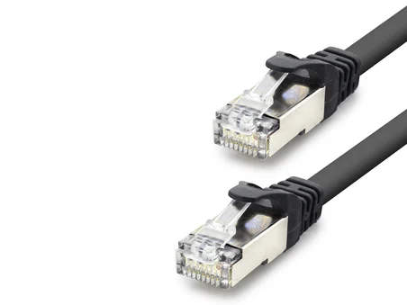 Cat7 Ethernet Patch Kablosu 10 Gbps 600 Mhz 5 M - Siyah HDX5093