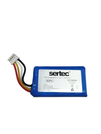 Clip 4 uyumlu 3.7v 1050 mah Soketli Batarya