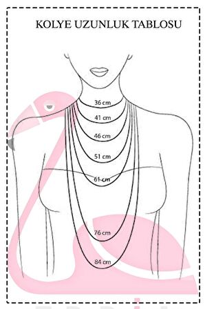 Yonca Mıklantıslı Çelik Kolye, Çelik Zincir 50 cm Gold