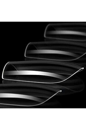 Takma Tırnak Seti & Zararsız Yapıştırıcı 24'Lü Şeffaf Balerin Orta Uzunlukta Tasarım