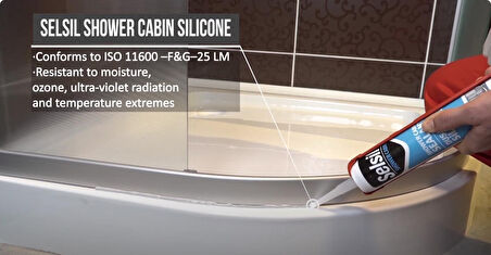 Selsil Mutfak & Banyo Silikonu Şeffaf 280 Ml. - 5 Adet