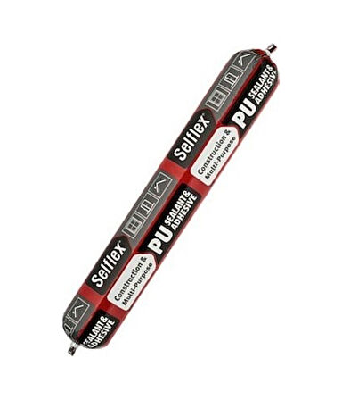 Selsil Poliüretan Sosis Mastik Beyaz 600 Ml.