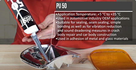 Selsil Poliüretan Mastik Beyaz 280 Ml. - 5 Adet