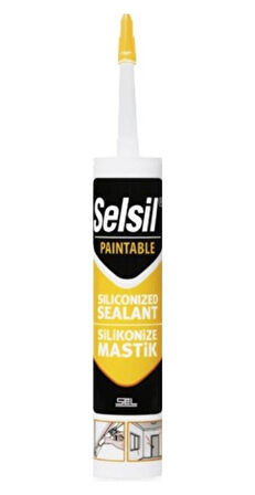 Selsil Silikonize Koyukahverengi Mastik 500 Gr.