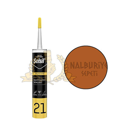 Selsil Silikonize Bronz Mastik 500 Gr.