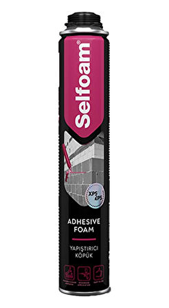 Selsil Poliüretan Tabancalı Montaj Köpüğü 845 Gr -750 Ml.