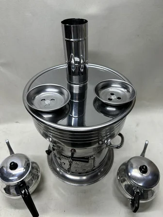 12 LİTRE TEK MUSLUK SEMAVER + 2 ADET BÜYÜK DEMLİK HEDİYELİ