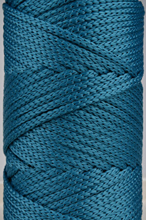 SENSY Premium Polyester Makrome İpi 5 Mm Pp cord 2li Set Ekru, Jumbo İp, makrame, Supla,çanta İpi