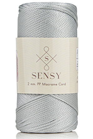 SENSY Premium 200 Gr Polyester Makrome İpi 2 MM - 230 M Supla İp Ve Çanta İpliği