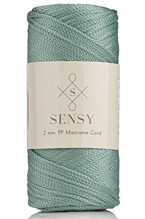 SENSY Premium 200 Gr Polyester Makrome İpi 2 MM - 230 M Supla İp Ve Çanta İpliği