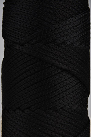 SENSY Premium Polyester PP Cord Makrome İpi Sütlü Kahve 5 mm