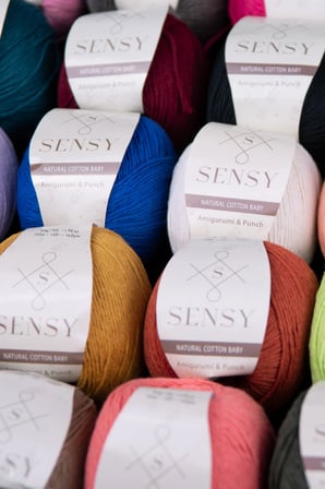 Premium 12 Adet 50 Gr Baby Cotton Amigurumi Ve Punch (panç) Ipi Set3