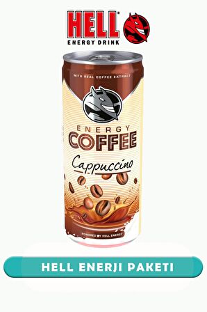 Energy Cappucino 250 Ml X 24 Adet