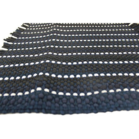 Mini Cooper Serme Kilim Minder 3lü Siyah Beyaz FS