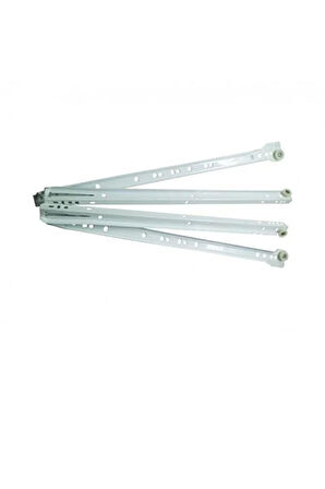Standart Çekmece Kızağı Dolap Çekmece Rayı Beyaz 45cm 1 Takım (y-çk-45ps)