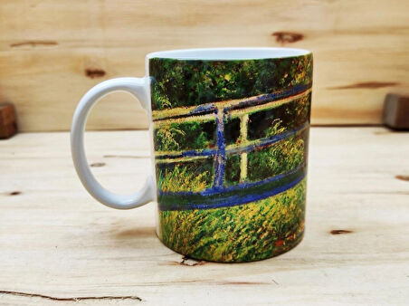 Claude Monet Set 1 - Kupa Mousepad Traverten Bardak Altlığı 1