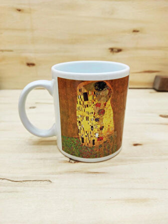 Dali,van Gogh,picasso,kandinsky,gustav Klimt,monet Tasarımlı 6'lı Kupa Bardak Fincan Mug Seti