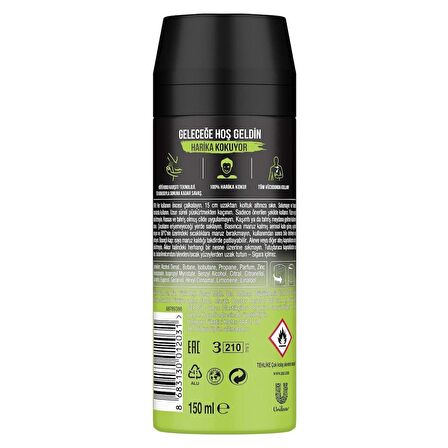 Axe Men Deodorant Epic Fresh 150 ML - 3'lü Avantaj Paketi