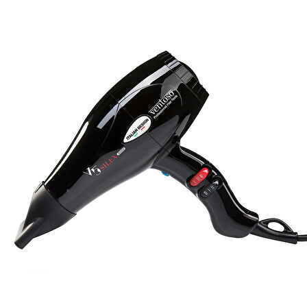 Ventoso V5 Silex5000 2500 W Profesyonel Fön Makinesi Siyah Ahşap Fön Fırçalı