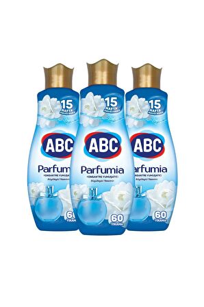 ABC Parfumia Büyüleyici Yasemin Beyazlar ve Renkliler İçin Konsantre Yumuşatıcı 3 x 1440 ml 180 Yıkama