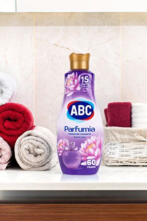 ABC Parfumia Gizemli Lotus Beyazlar ve Renkliler İçin Konsantre Yumuşatıcı 3 x 1440 ml 180 Yıkama