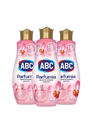ABC Parfumia Zarif Orkide Beyazlar ve Renkliler İçin Konsantre Yumuşatıcı 3 x 1440 ml 180 Yıkama