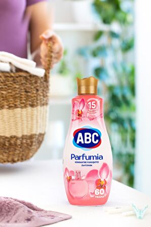 ABC Parfumia Zarif Orkide Beyazlar ve Renkliler İçin Konsantre Yumuşatıcı 3 x 1440 ml 180 Yıkama