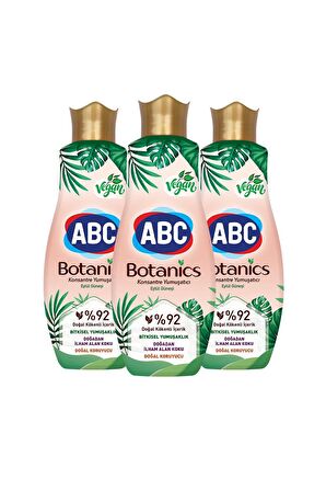 ABC Botanics Organik Eylül Güneşi Beyazlar ve Renkliler İçin Konsantre Yumuşatıcı 3 x 1440 ml 180 Yıkama