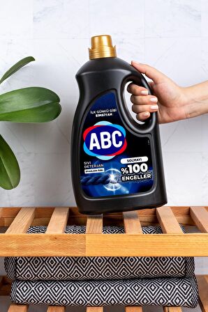 ABC Siyahlar İçin Sıvı Deterjan 2x2.7 lt 