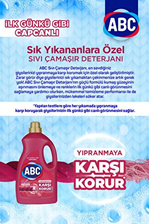 ABC Renkliler İçin Sıvı Deterjan 2x2.7 lt 