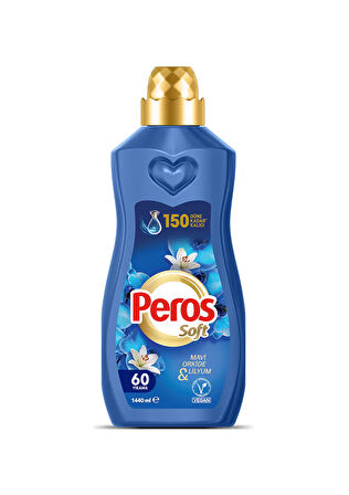 Peros Soft Lilyum - Orkide Konsantre 60 Yıkama Yumuşatıcı 1440 ml 4 Adet