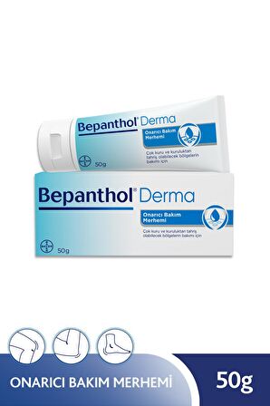 Bepanthol Onarıcı Bakım Merhemi 50 gr + Peştamal Hediyeli