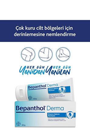 Bepanthol Onarıcı Bakım Merhemi 50 gr + Peştamal Hediyeli