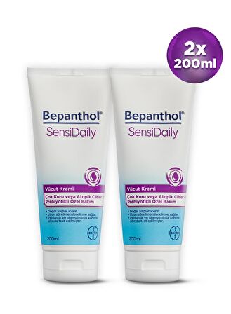 Bepanthol Sensidaily 200 ml 2'li Avantajlı Paket