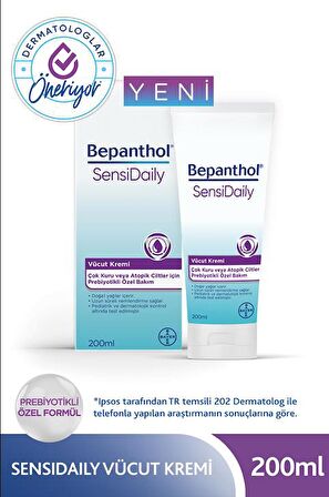 Bepanthol Sensidaily 200 ml 2'li Avantajlı Paket